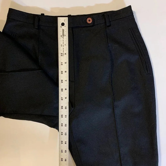 Donna‎ & Gabby Karan Women's 100% Wool Straight Leg Dress Trousers Size 10 - Picture 10 of 11